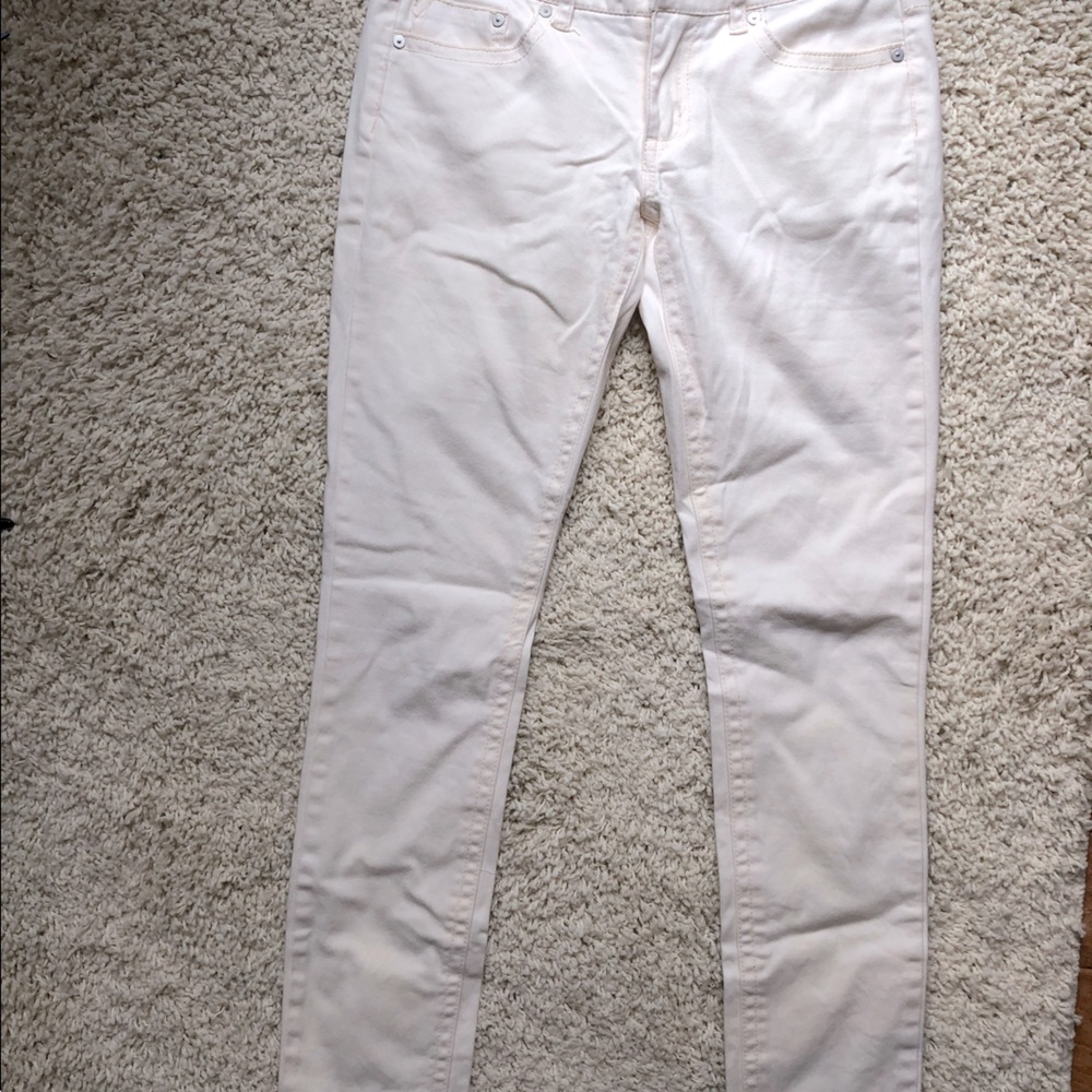 Off white/cream pants, size 5 by Indigo Rein.